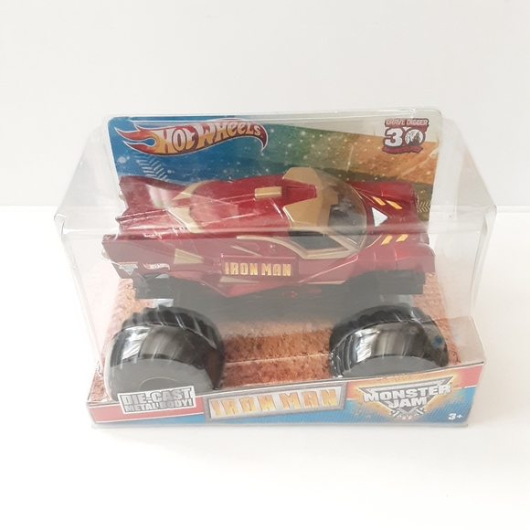 HOT WHEELS MONSTER JAM IRON MAN30TH ANNIVERSARY NEW